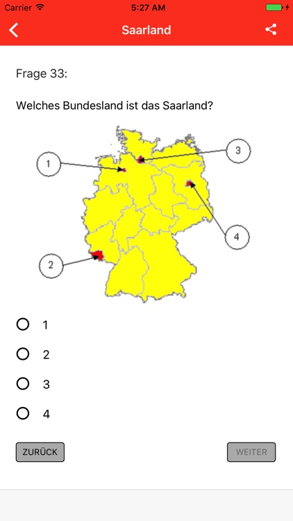 Einbürgerungstest Saarland