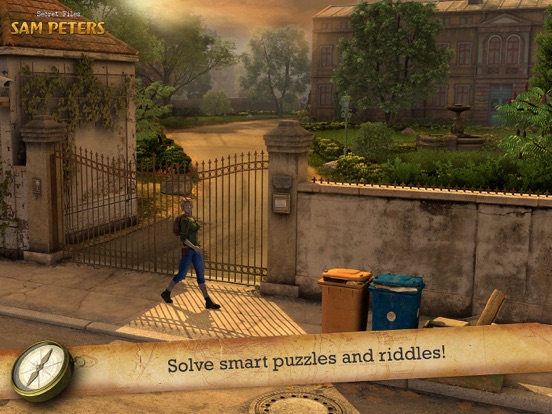 Secret Files: Sam Peters iPad app afbeelding 4