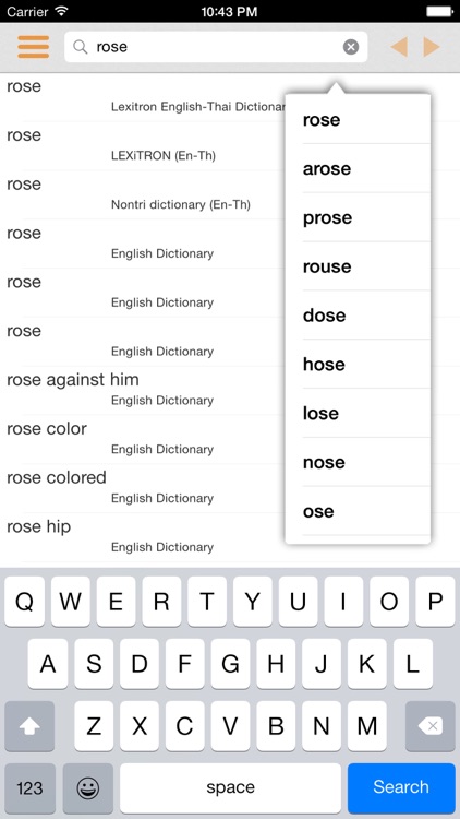 English Thai Dictionary ( Simple and Effective )