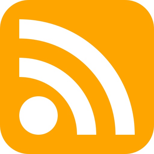 News RSS: Set newsfeed, share with friends icon