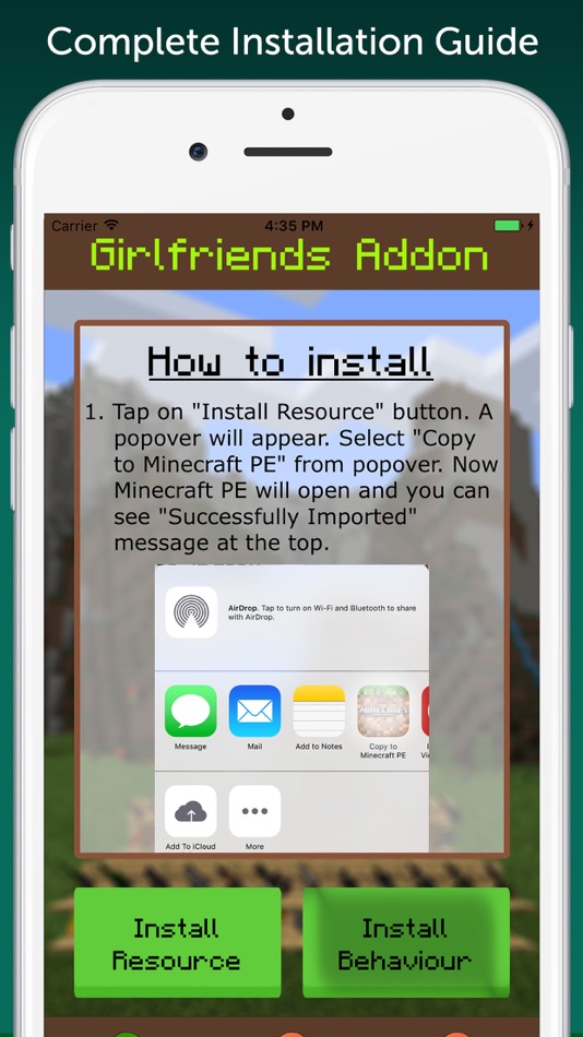 Girlfriends AddOn for Minecraft PE - 1.0 - (iOS)