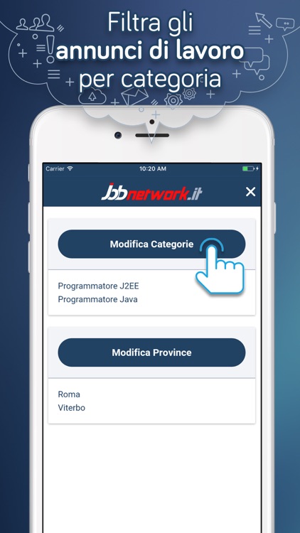 Annunci di lavoro JobNetwork screenshot-3
