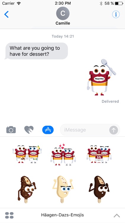 Häagen-Dazs-Emojis