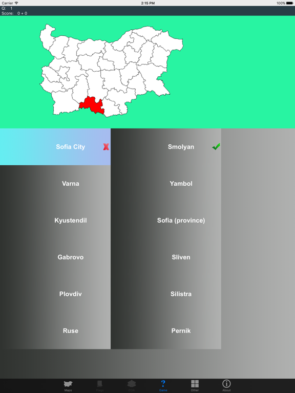 Screenshot #5 pour Bulgaria Province Maps and Capitals