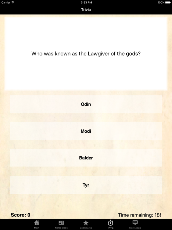 Screenshot #4 for Norse Gods & Mythology Pocket Reference