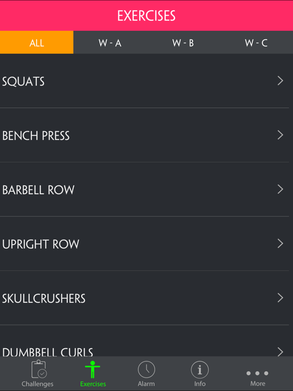 Muscle & Strength Full Body Workout Routine iPad screenshot 4 - Health & Fitness app