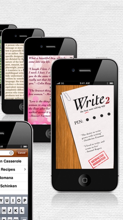 Write 2 Lite - Note Taking & Writing screenshot-3