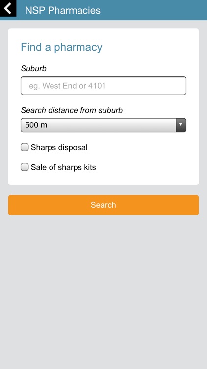 QLD Needle & Syringe Program