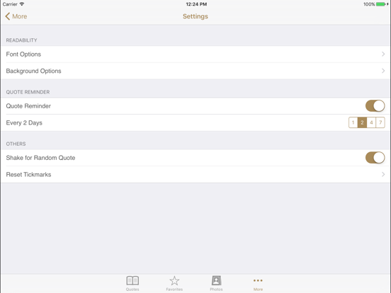 Krishnamurti Wisdom Quotes iPad screenshot 4 - Book app