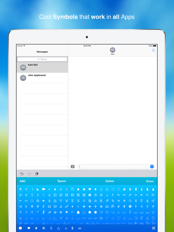 Screenshot #5 pour New Symbols Keyboard with Infinity Themes