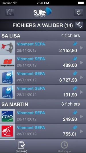 Suite Entreprise Mobile Banque de Savoie(圖3)-速報App