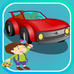 Imprimable Car Cartoon Coloring Pages For Kids