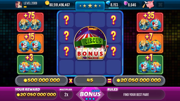 Miracle Circus Slots screenshot-3