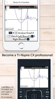 TI Nspire Calculator Manual iphone resimleri 1