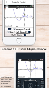 TI Nspire Calculator Manual screenshot