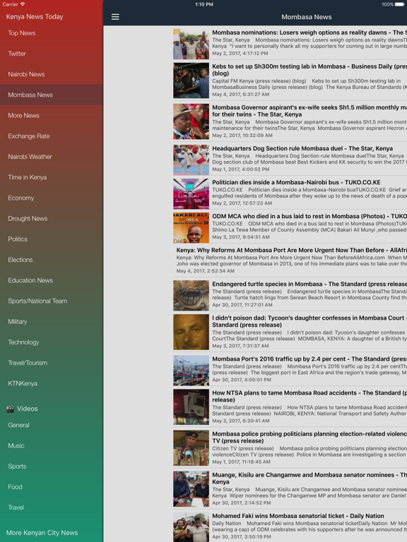 Screenshot #5 pour Kenya News Today- Latest Nairobi & Mombasa Updates