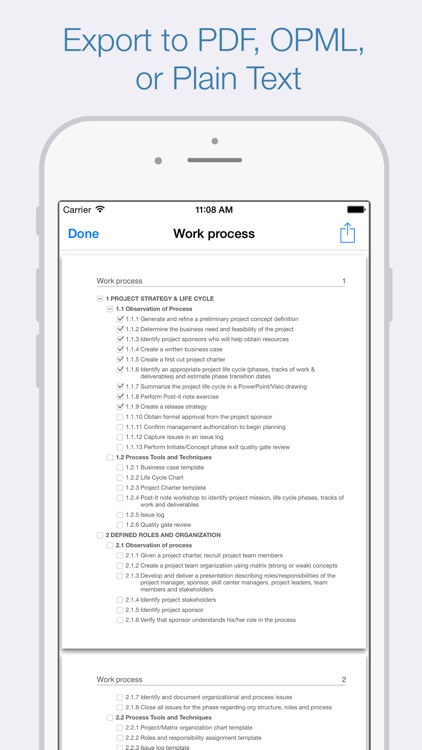 Cloud Outliner 2 Pro: Outline your Ideas & Plans screenshot-3