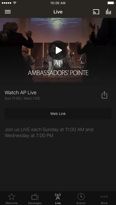 How to cancel & delete Ambassadors' Pointe Church from iphone & ipad 3