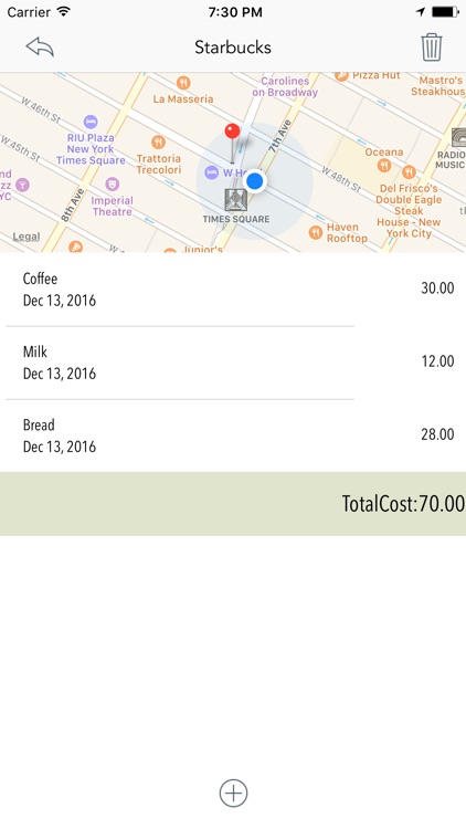 MapCost － LBS Finance Tool screenshot-3