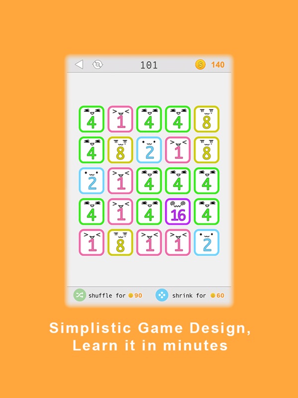 Power of 2 - Strategic number matching game screenshot 10