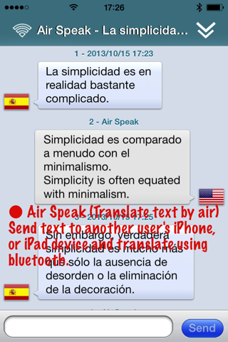 SpeakText Air Pro screenshot 2