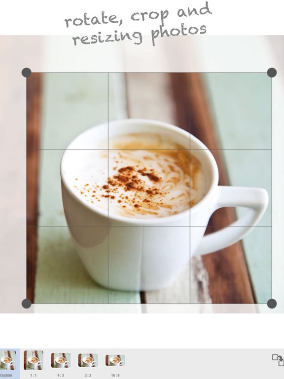 PicHop - Photo Graphic Editor iPad screenshot