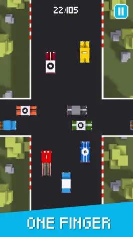 Game screenshot Hard Road - Don’t Crash The Car On Pixel Highway 2 apk