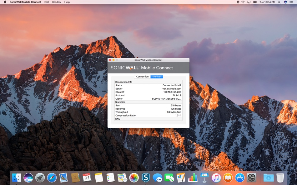 #2. SonicWall Mobile Connect (macOS) بواسطة: SonicWall Inc.