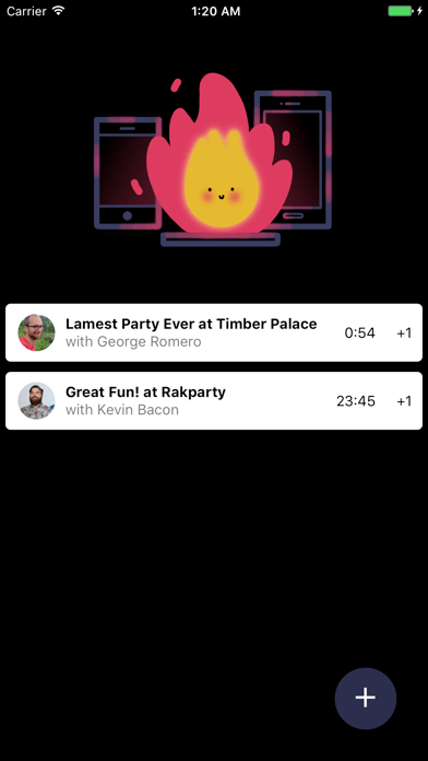 Hollr - Instantly invite your friends! app screenshot