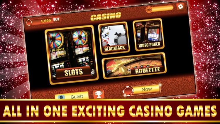 Vegas Casino Slot Roulette Poker Blackjack