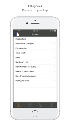 French Language Guide & Audio - World Nomads screenshot 1