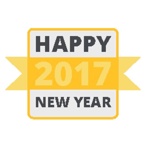 New Year Messages Stickers
