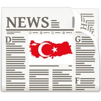 Turkey News Today in English & Turkish Radio app icon - News app for iPhone