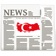 Turkey News Today in English & Turkish Radio app icon - News app for iPhone