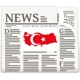 Turkey News Today in English & Turkish Radio app icon - News app for iPhone