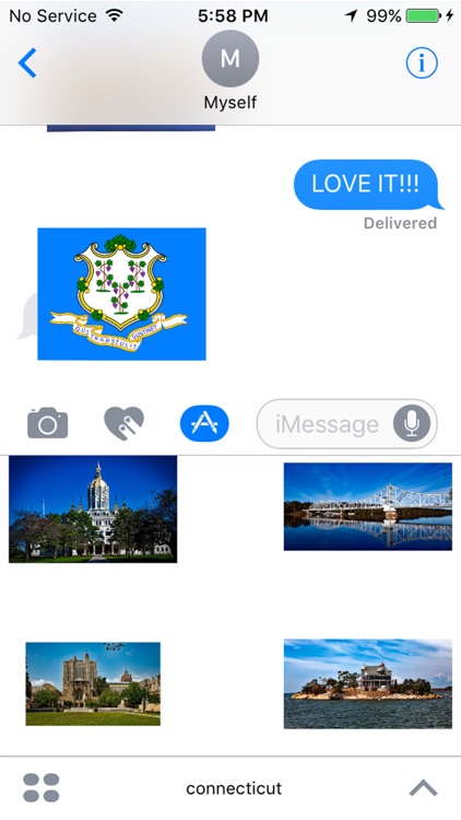 Connecticut Stickers for iMessage