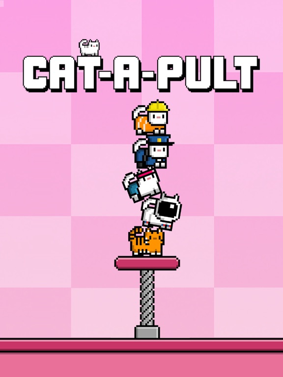 Screenshot #4 pour Cat-A-Pult: Lancer de chatons pixélisés