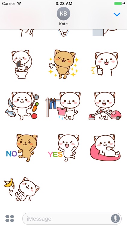 Pretty Cats Sticker screenshot-3