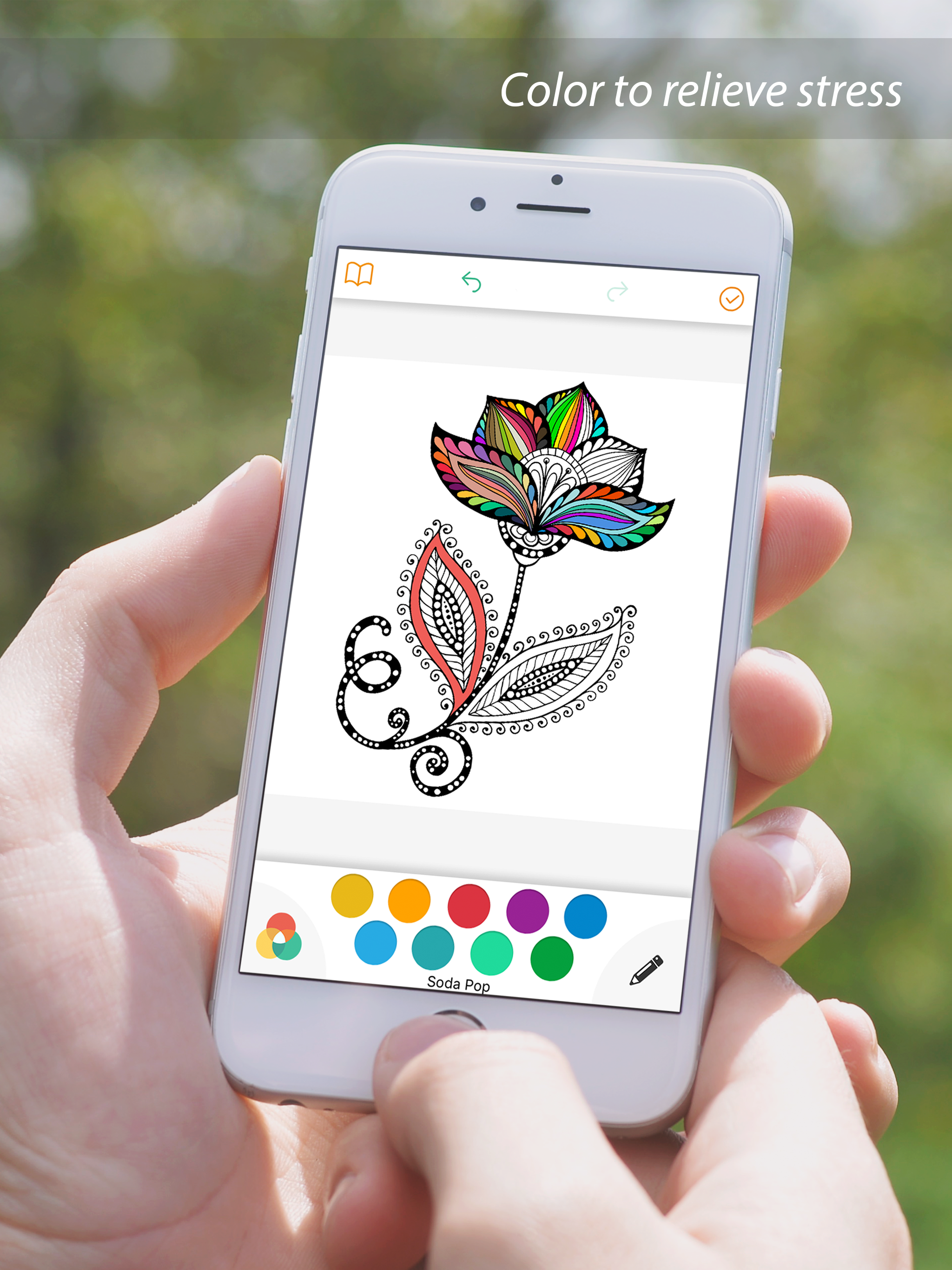 Coloring Book For Adults FREE App
