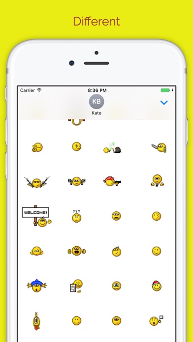 Yellow Smilyes Screenshot