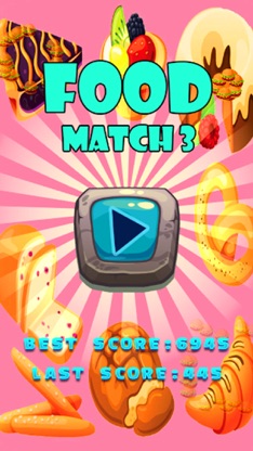 Food Match 3 - build Food Puzzle & Game for kids screenshot 3