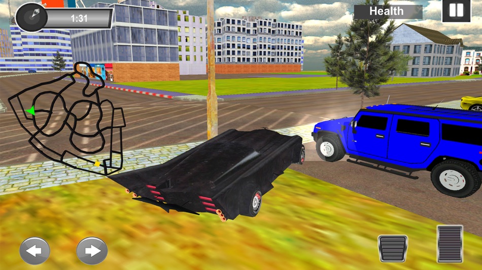 Real Bat Car Driving Simulator – Fast Race on Road - 1.0 - (iOS)
