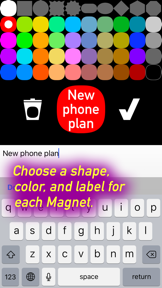Mind Magnets Info Organizer—Visual Grid Checklists screenshot