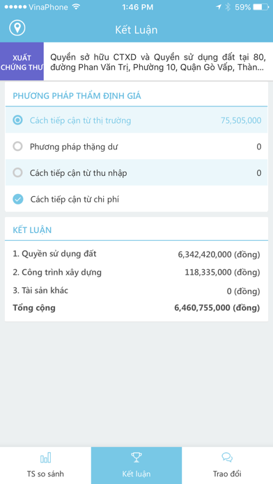 Tham Dinh Gia BDS screenshot