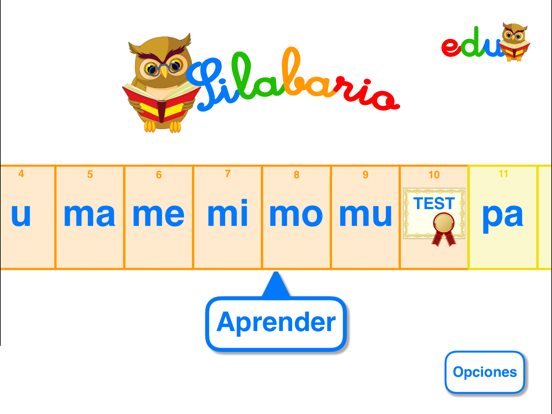 Screenshot #6 pour Aprender a Leer - Silabario
