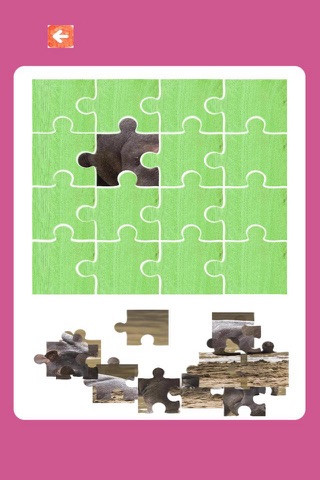 Dog Hippo Animals Jigsaw for young kids screenshot 2