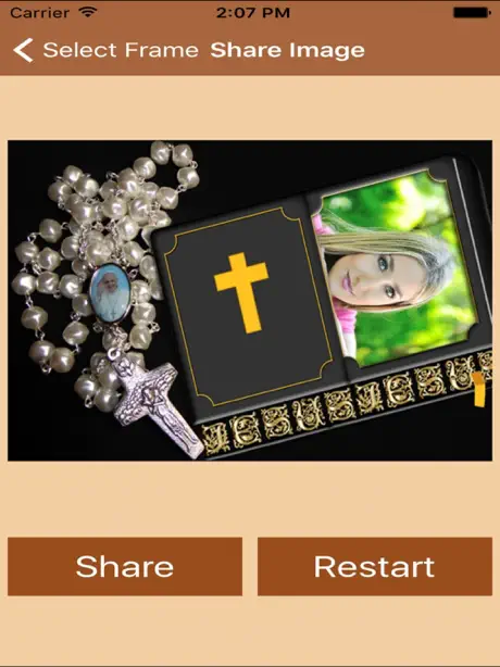 Christian Photo Frame