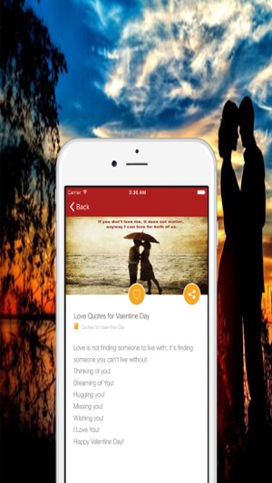 情人節浪漫的愛情行情詩願望 Valentine's Day Romantic Love App(圖4)-速報App