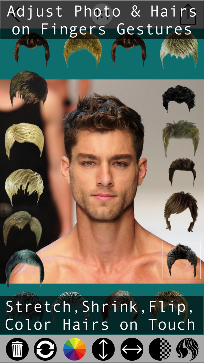 Male Hair Photo Editor - Macho