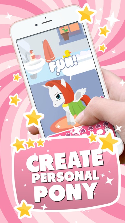 Talking Pony: Little Beauty salon screenshot-3